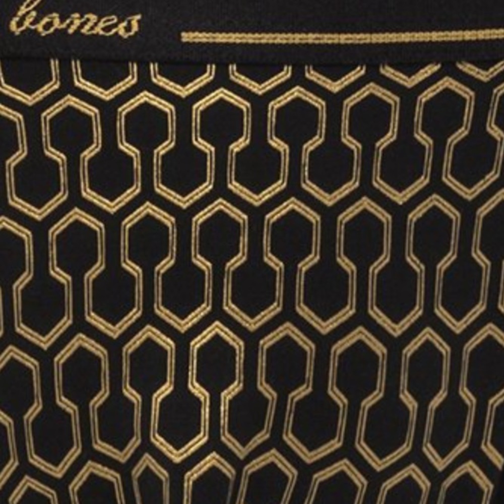 Skull & Bones S M L XL jock NWT geo black gold - Picture 13 of 15